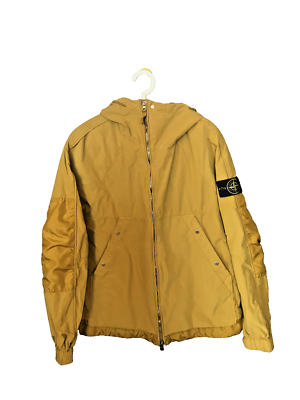 Stone Island Mustard Yellow David Light-TC Jacket Men's Size
