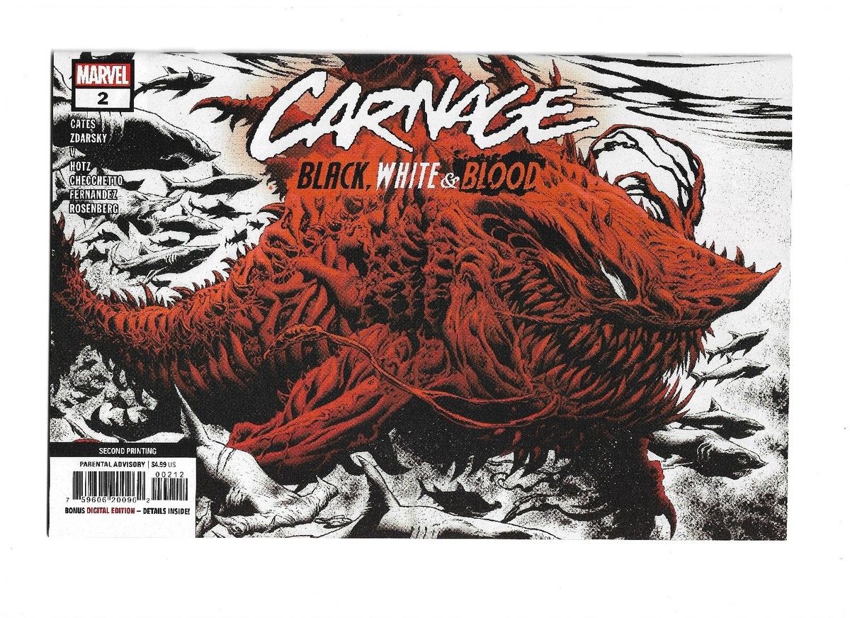 2冊 Carnage Black White and Blood 桃桃子サイン 2冊 Carnage Black