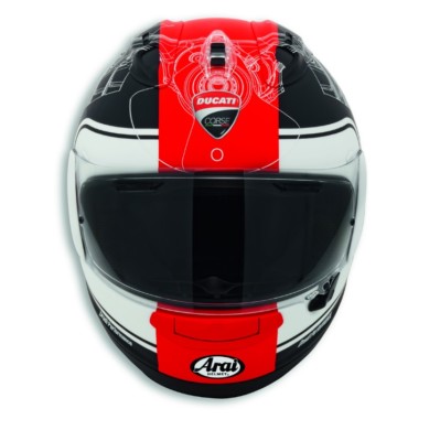 Ducati Arai RX-7 Gp V Corse V3 Racing Helmet Integral Helmet Black