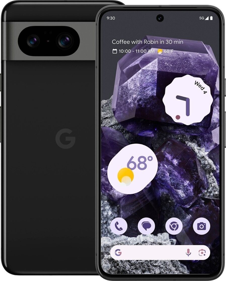 Google Pixel 8 - 128 GB - Obsidian (Unlocked) for sale online | eBay