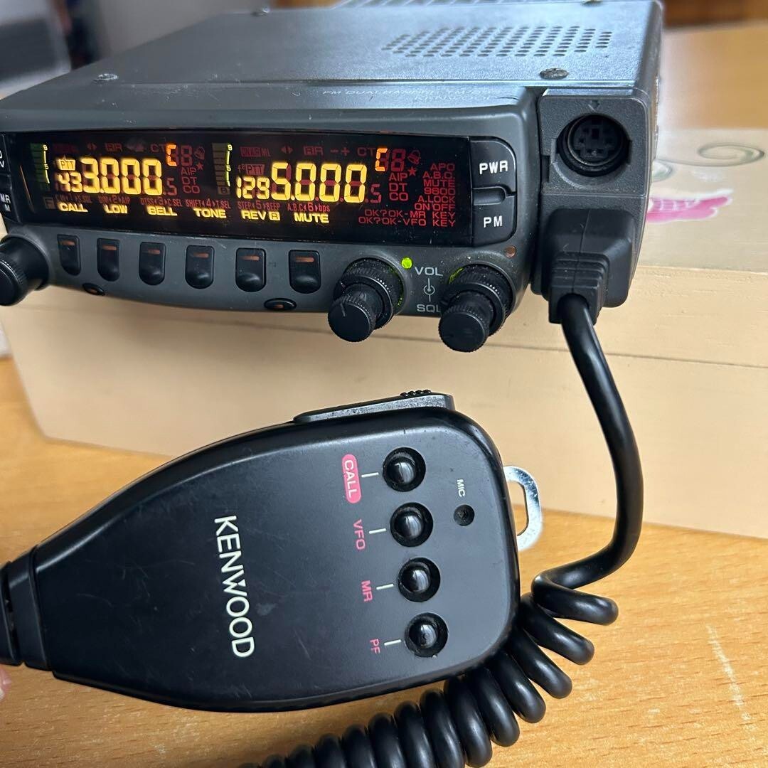 KENWOOD TM-833V 430/1200MHz モービル ☆Kenwood 430⁄1200MHz