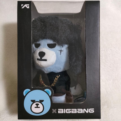 BIGBANG G-DRAGON KRUNK Bear Official Plush Toy GD Limited YG K-POP