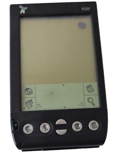 Handspring Visor Edge Metallic Silver PDA NO Charger | eBay