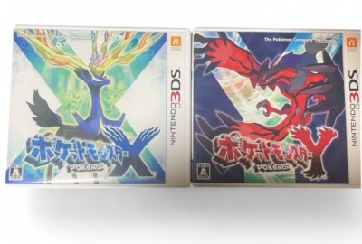 Nintendo 3DS Pokemon X Y Pocket Monsters set Role Playing 3DS