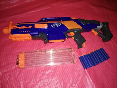 Nerf N-Strike Elite Rapidstrike CS-18 Blaster with clear magazine