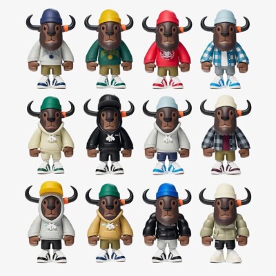 New Era] 2022FW Official Mascot Mini Buffalo FFALO Random Figure