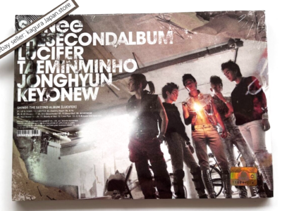 SHINee LUCIFER Korean ver. Type A Official CD Photocard 2nd Album