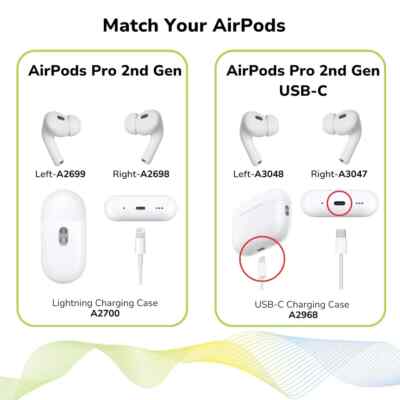 Apple AirPods Pro 2nd Gen Charging Case Replacement Lightning Only