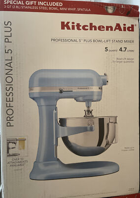 Kitchenaid Professional Plus 5 Quart BLUE VELVET Bowl Lift Stand