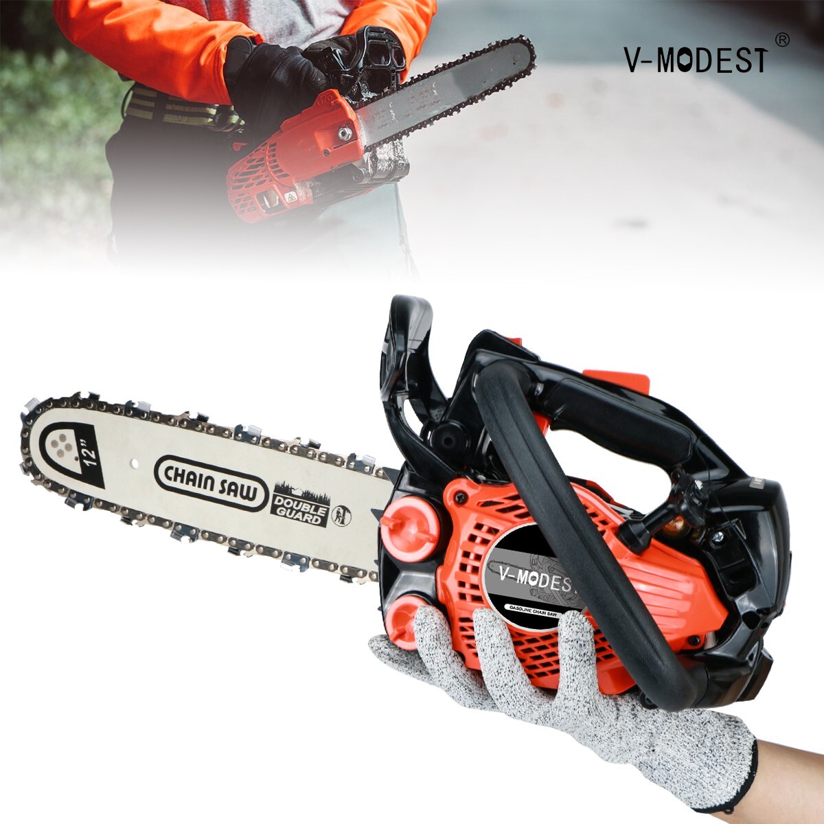 V-MODEST Clone 2511 gas chainsaw Top Handle 12inch mini Ultra