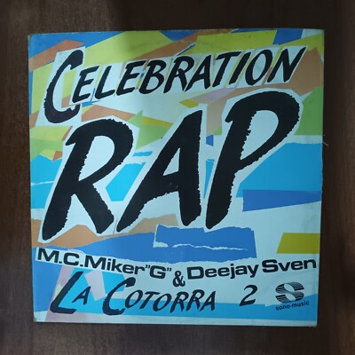 MC Miker G. & DJ Sven – Celebration Rap [1986] Vinyl LP Electronic