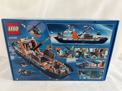 LEGO City 60368 Arctic Exploration Ship Toy Building Blocks | eBay