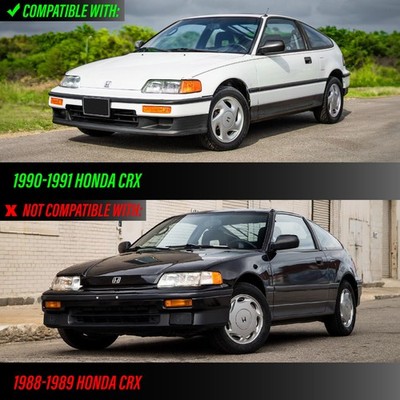 DEPO JDM Chrome / Clear Front Bumper Signal Lights For 1990-1991