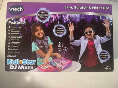 VTech KidiStar DJ Mixer Bluetooth Music for sale online | eBay