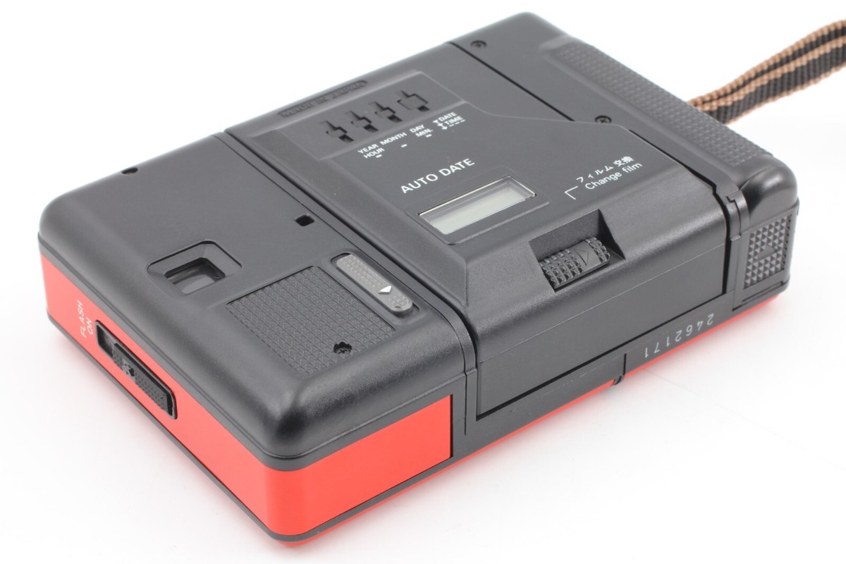 Mint++ In Case👘New Seals] Konica Recorder DX Red Half Frame Film