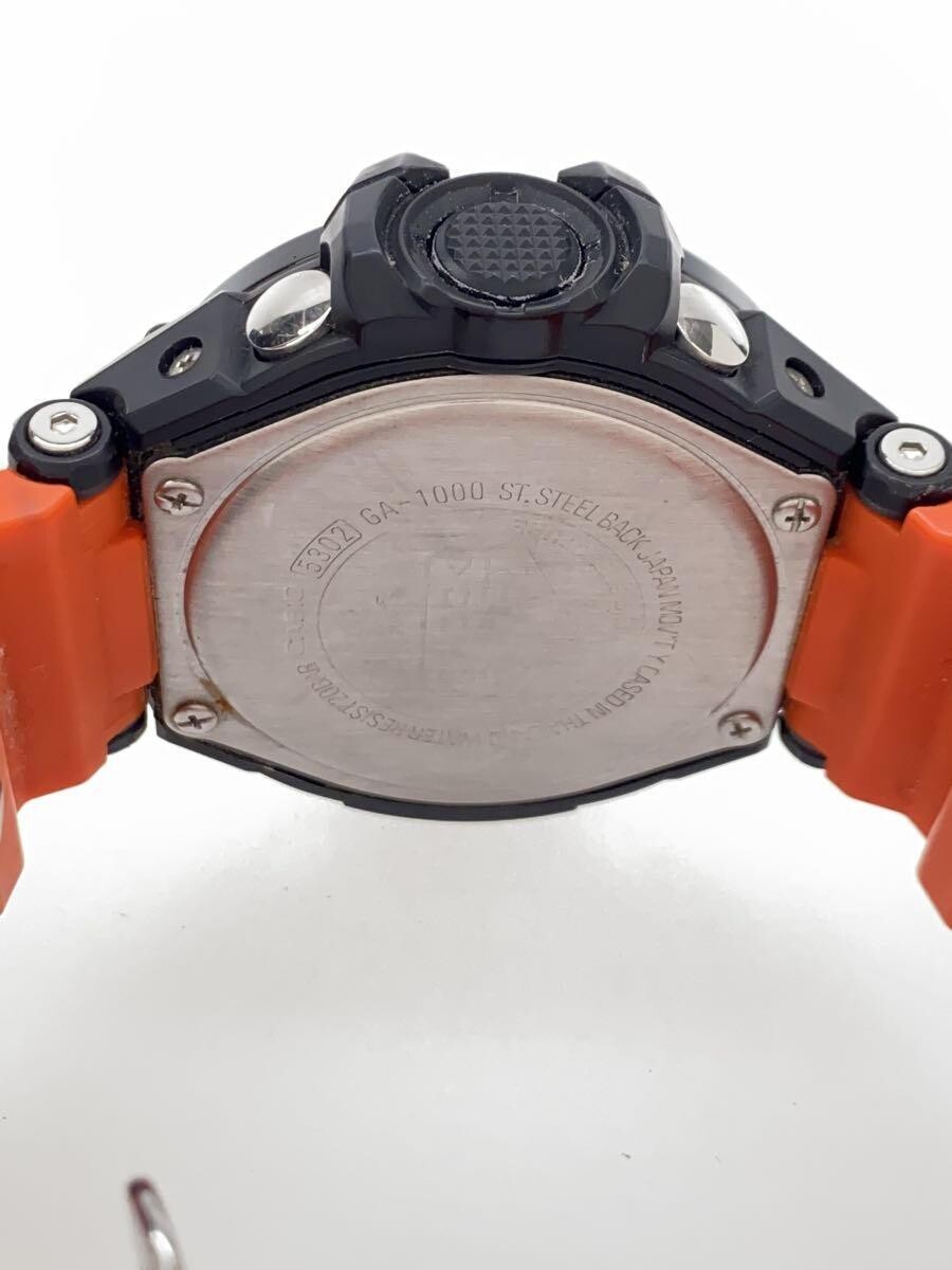 CASIO GA-1000-4A G-SHOCK SKY COCKPIT Quartz Orange Black