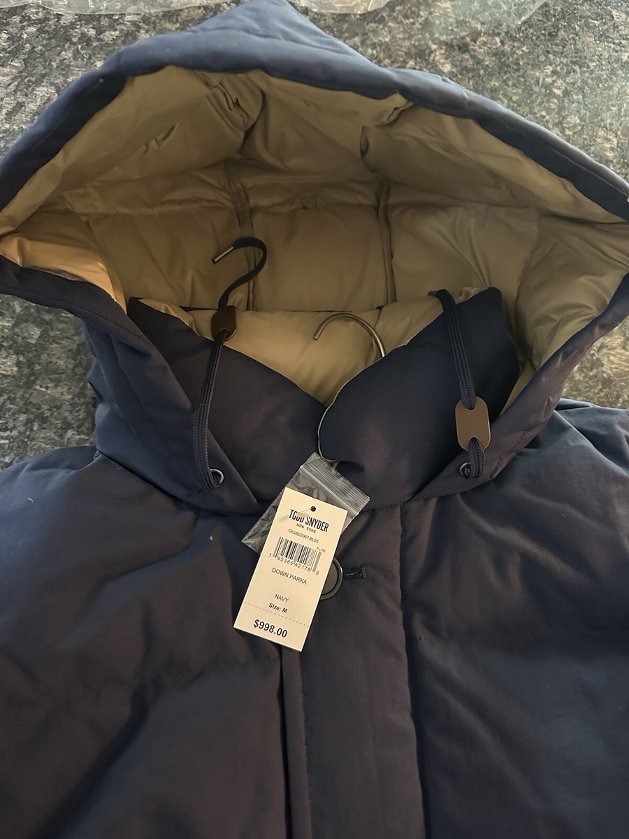 Todd Snyder Japanese Mid Down Parka Jacket Quilted Puffer Coat Sz