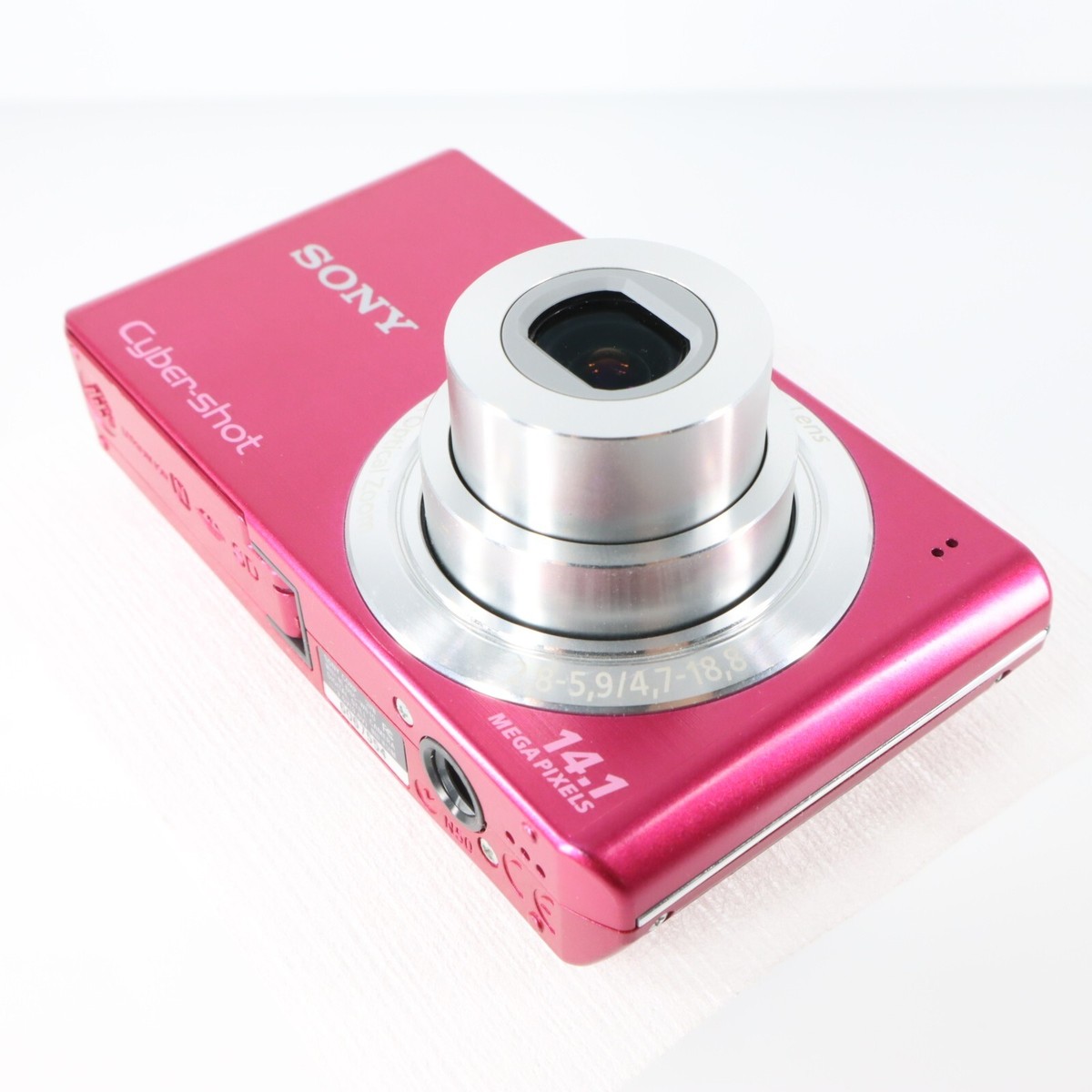 SONY Digital Camera DSC-W610 Pink Cyber Shot 4.0x Optical Zoom