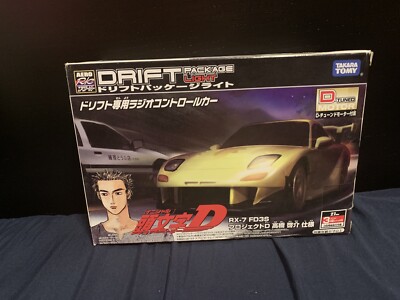 Takara Tomy RC Drift Package Light Initial D Rx-7 FD3S Super Rare