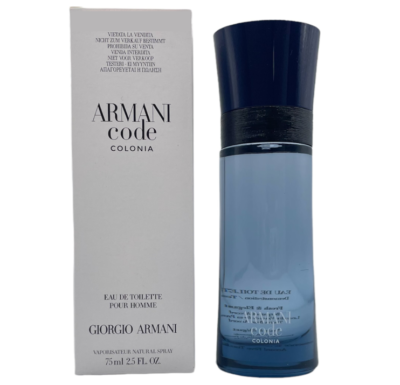 Armani Code Colonia by Giorgio Armani for Men 2.5 oz EDT Spray
