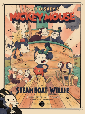 WALT DISNEY'S MICKEY MOUSE アートワーク The Art of Walt Disney