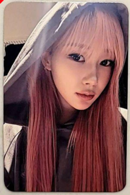 aespa Whiplash popup store Hoodie Double-sided Official Photocard