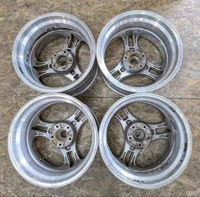JDM Wheels YOKOHAMA 17x9 5x114.3 22 Super Advan Racing SA3R Set4