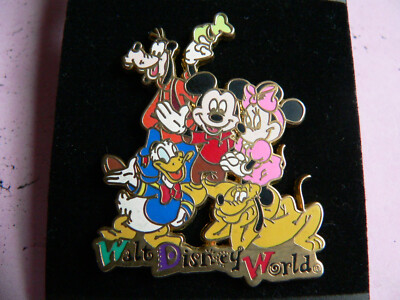 WDW 2006 - The Gang FAB 5 Mickey Minnie Goofy Donald Pluto Disney