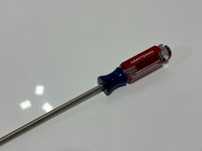 NEW Craftsman Tools USA 41582 Slotted Flat Tip Screwdriver 3/16 x
