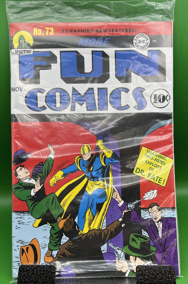 DC No. 73 more FUN COMICS Sealed Reprint With Authenticity | eBay