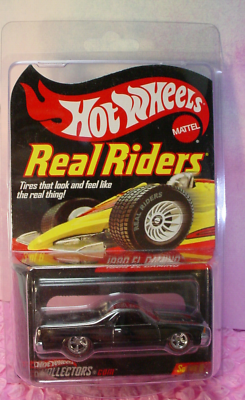 2009 RLC Hot Wheels Real Riders 1980 EL CAMINO ☆black☆Series 8