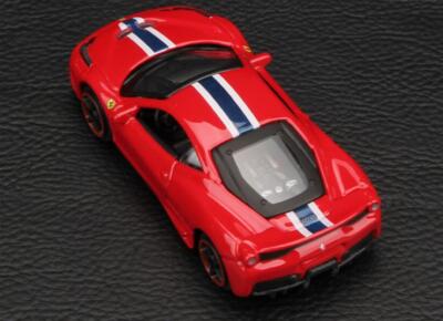 New Bburago 1:64 Ferrari 458 Speciale Red Race & Play Diecast