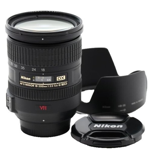 Nikon AF S DX NIKKOR 18-200mm F3.5-5.6G ED VR II Zoom Lens for