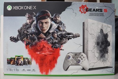 Microsoft Xbox One X Gears 5 Limited Edition Console 1TB BRAND NEW