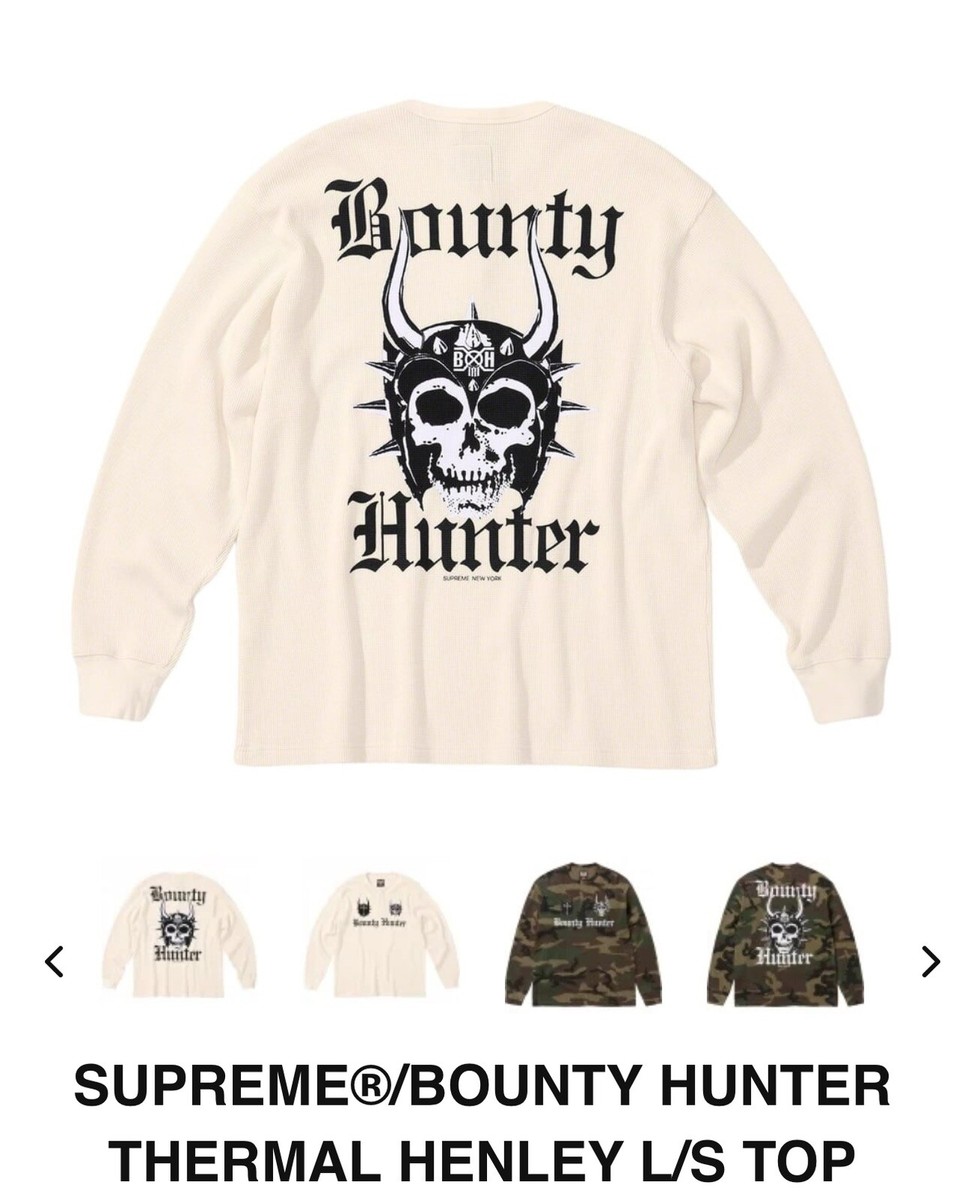Supreme Bounty Hunter Thermal Henley L/S Natural XXL | eBay