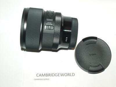 Sigma Art 85mm F/1.4 DG HSM Telephoto Lens for Canon EF for sale