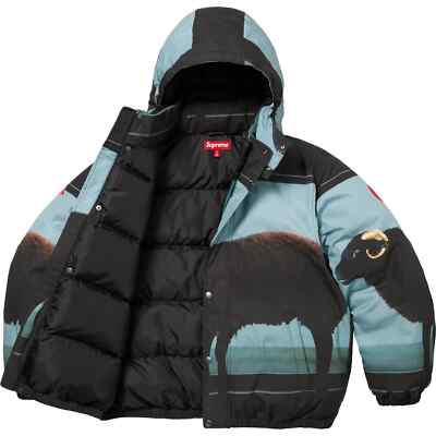 Supreme Damien Hirst Down Puffer Jacket Black | eBay