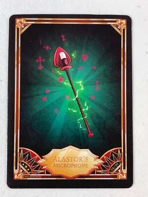 Hazbin Hotel Trading Card ALASTOR'S MICROPHONE 04/50 Second 2nd