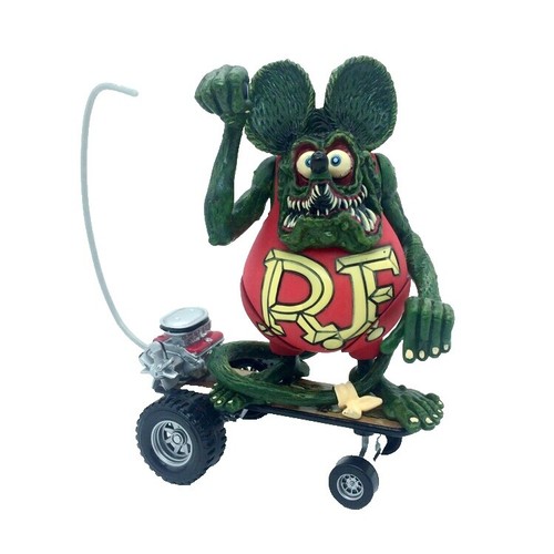 Red Rat Fink Rare New Big Daddy Sidewalk Surfer Ed Roth Skateboard
