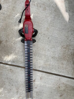 CRAFTSMAN Electric Hedge Trimmer, 22-Inch, Corded, Red/Black