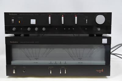 Technics SE-A5 Stereo Power Amplifier & SU-A6 Stereo DC Control