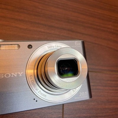 Sony Cyber-shot DSC-W810 20.1MP Digital Camera - Silver for sale