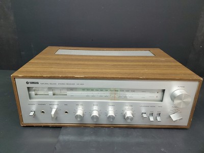 Yamaha CR-400 Vintage Natural Sound Stereo Receiver Silver