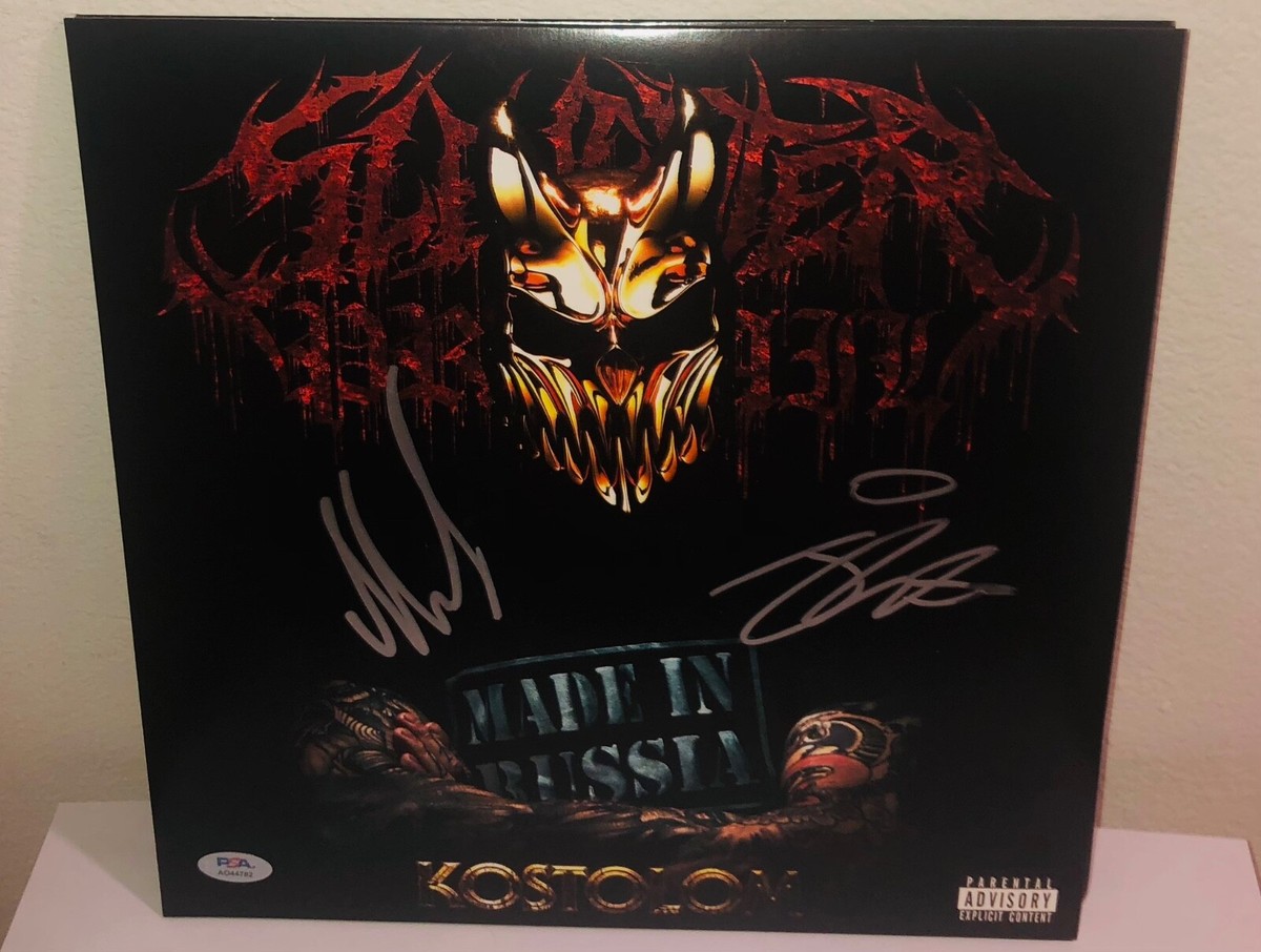 Alex Terrible + Jack Simmons Slaughter To Prevail Kostolom Signed