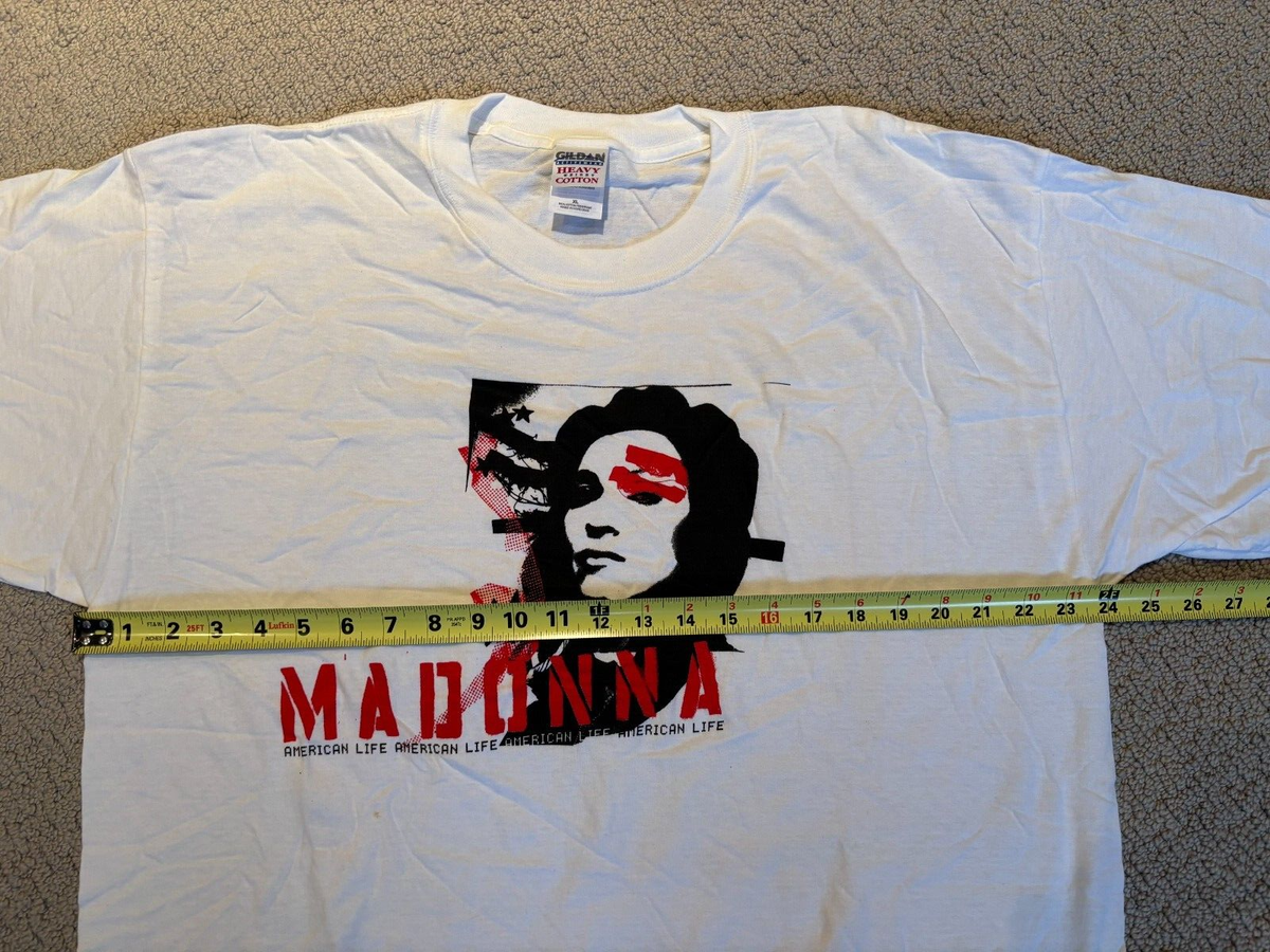 Vintage MADONNA 2003 American Life Shirt Size XL. New Without Tags