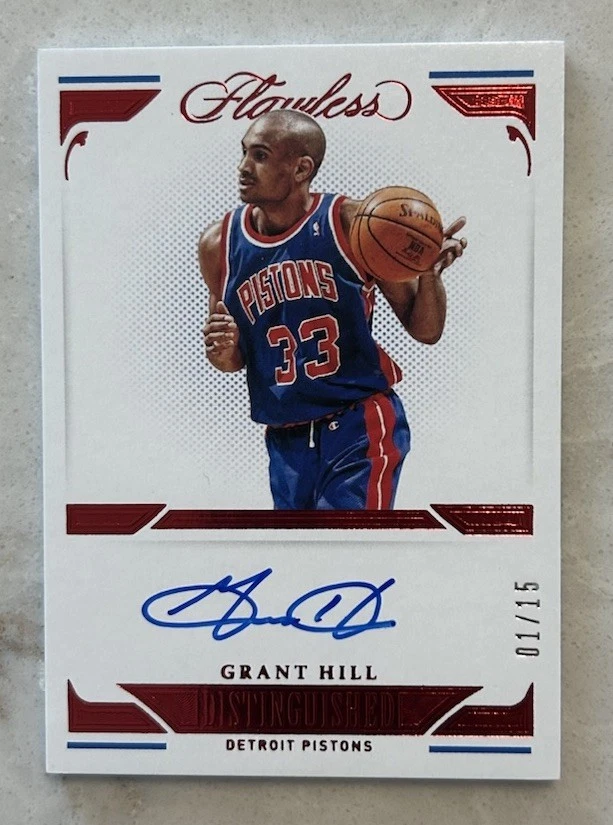 Panini Grant Hill Basketball Serial Numbered Sports Trading Cards