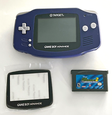 Target Edition NINTENDO GAME BOY ADVANCE AGB-001 gba Indigo pre