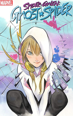 SPIDER-GWEN: GHOST-SPIDER #1 (PEACH MOMOKO EXCLUSIVE TRADE/VIRGIN