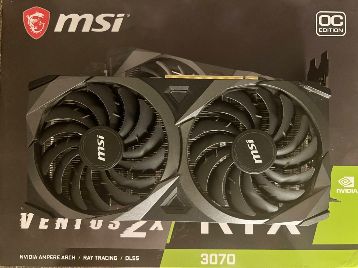 MSI NVIDIA GeForce RTX 3070 Graphics Card Ventus 2X OC Edition | eBay