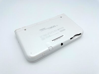 Nintendo New 3DS LL XL Pearl White from Japanese Rare Console Only